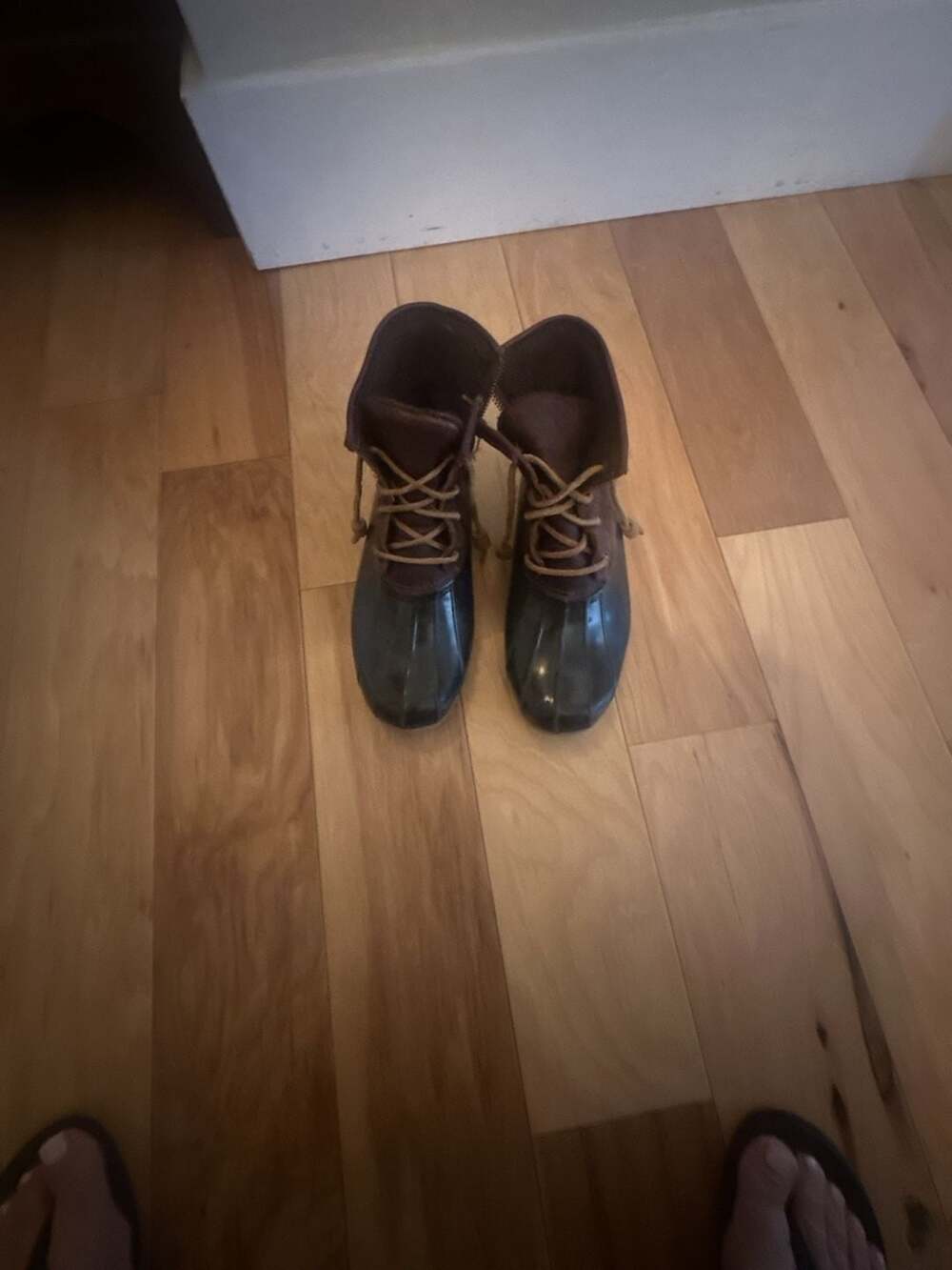 Sperry Women's Saltwater Waterproof Leather Duck Boots
